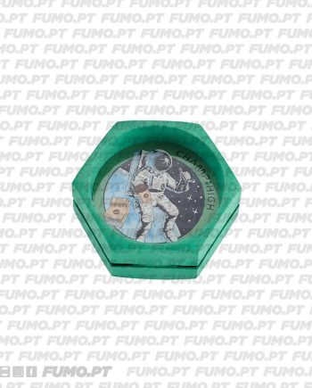 Champ High Grinder Plastic Space Life Green