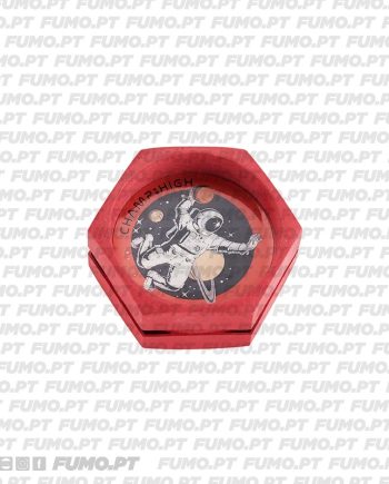 Champ High Grinder Plastic Space Life Red