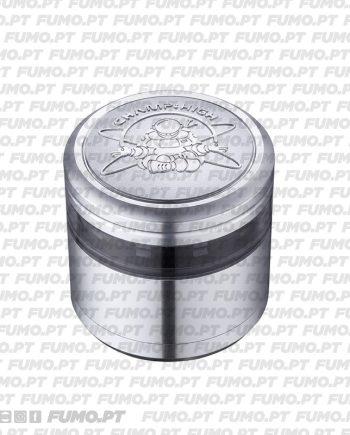 Champ High Engraved Alu Grinder Silver