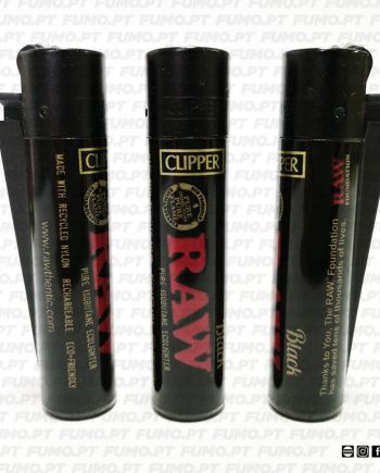 Clipper Large Decorado Raw Black