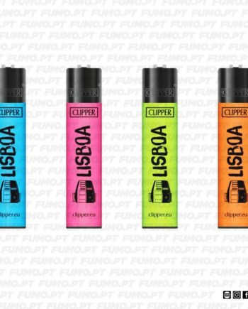 Clipper Large Decorado Lisboa Touristic Fluo 2020