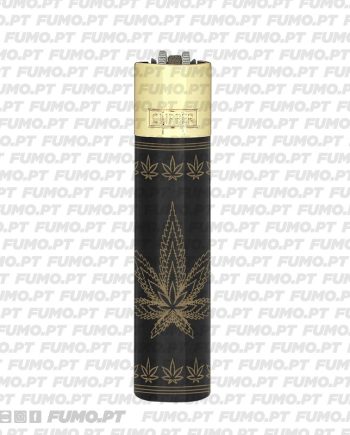 Clipper Large Metal Leaves Silhouette Gold