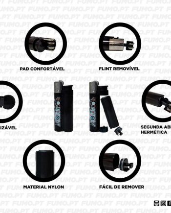 Stax Stash Lighter Skulls