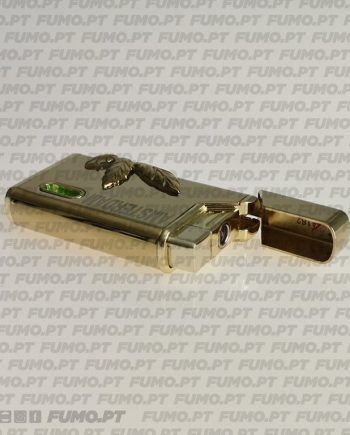 Belflam Isqueiro Turbo Gold Amsterdam & Leaf