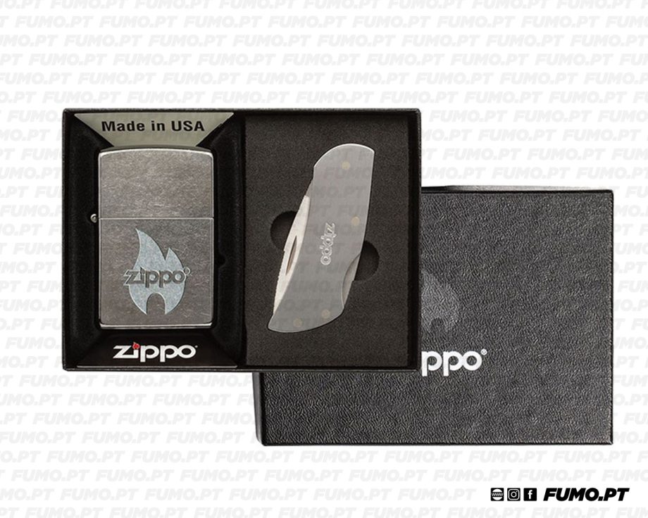 Zippo Lighter & Knife