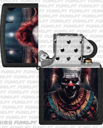 Zippo Creepy Clown Design