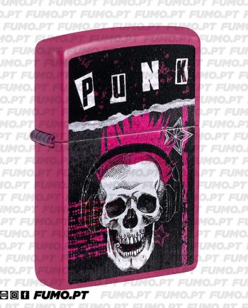 Zippo Punk Skull Design