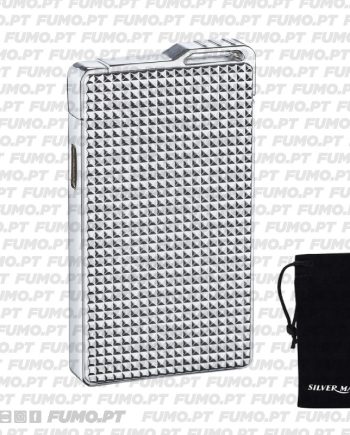Silver Match Luxembourg Lighter Silver