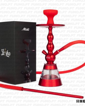 Leisha Shisha De Luxe Midi Red