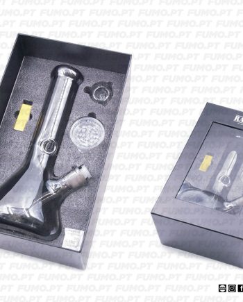 Ragga Box Set Glass Bong + Grinder