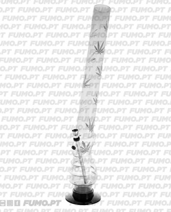 Ragga Bongo Acrílico Transparente 55 cm