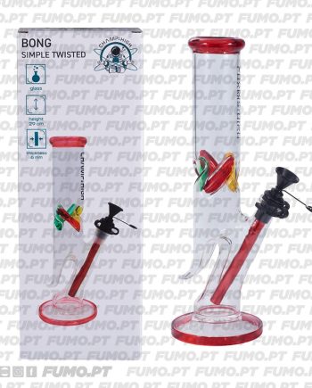 Champ High Bong Twisted Glass #1