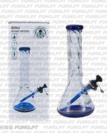 Champ High Bong Twisted Glass #3