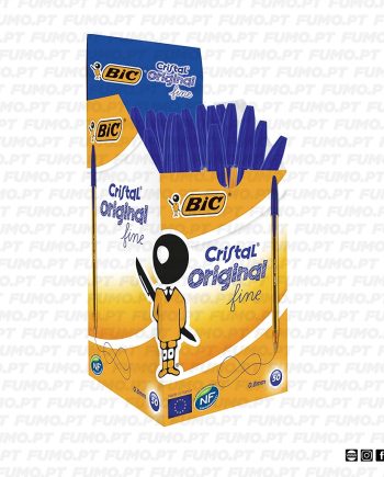 Bic Esferográfica Cristal Fina Azul (50)
