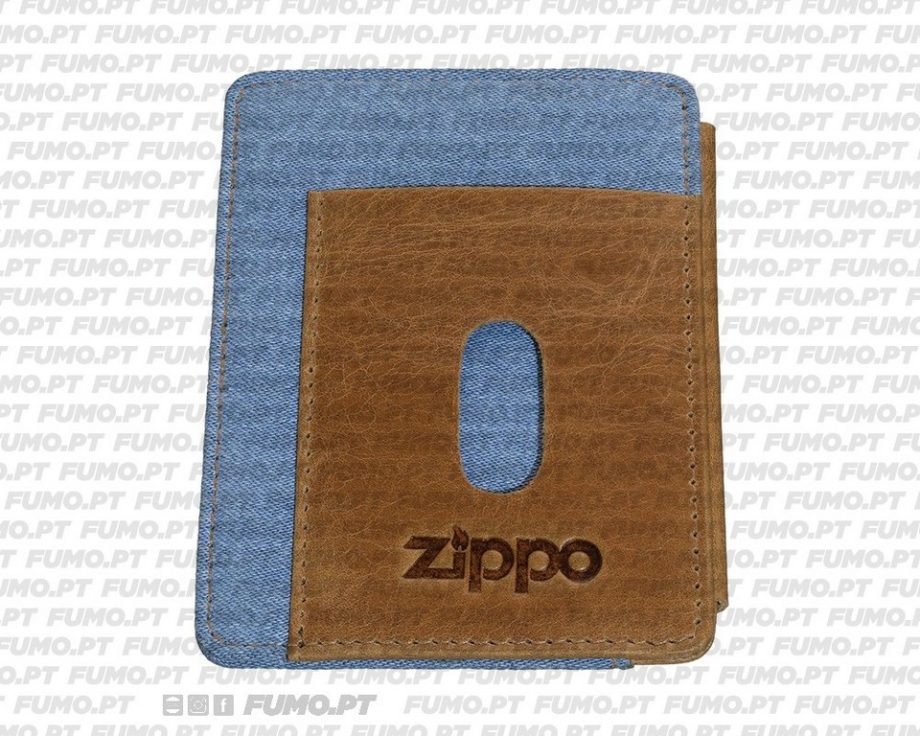 Zippo Carteira Cartões Jeans